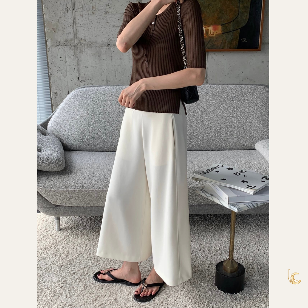 Cool Touch Wide-Leg Pants