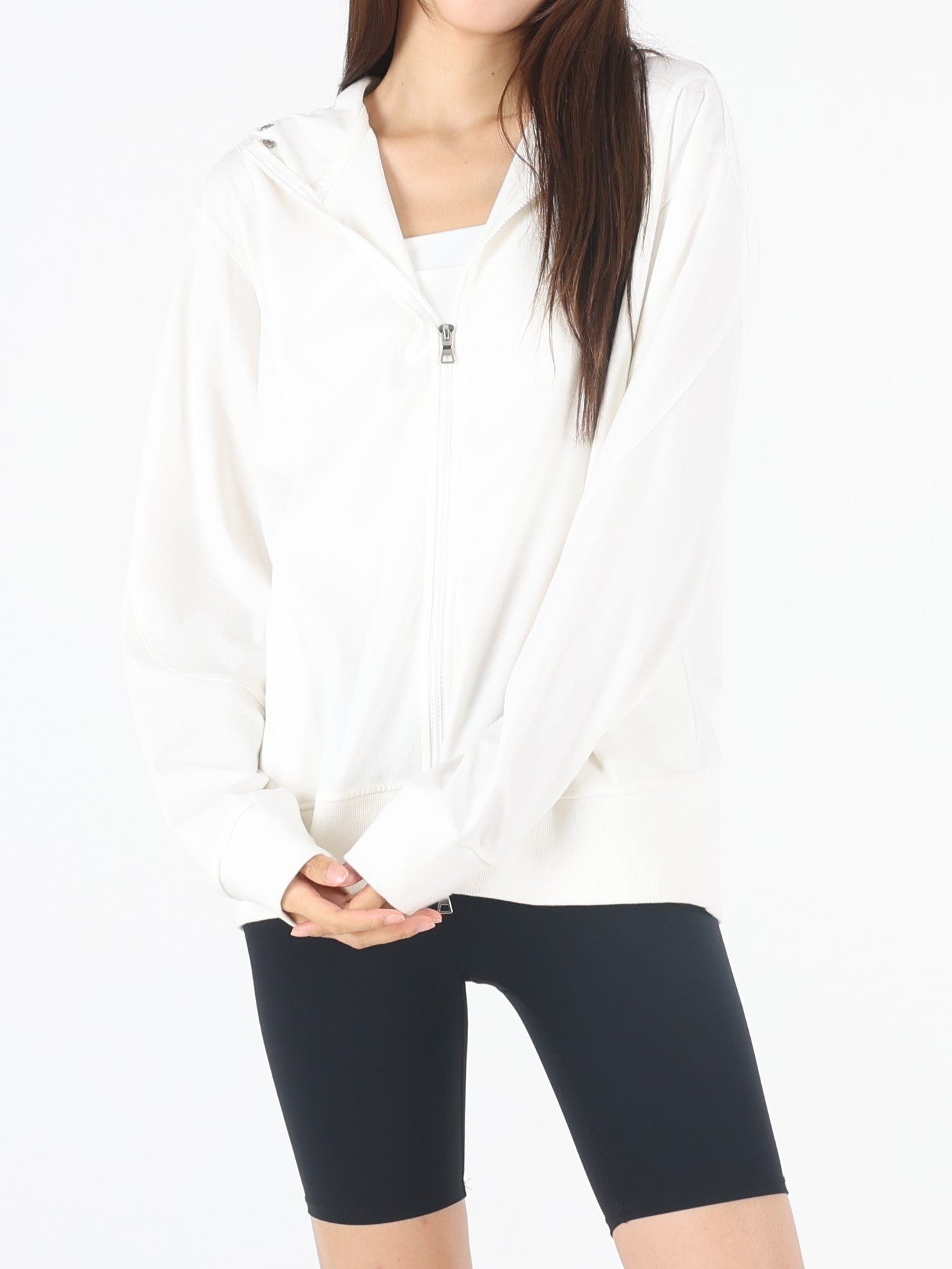 Unisex Oversized Zip-Up Hoodie