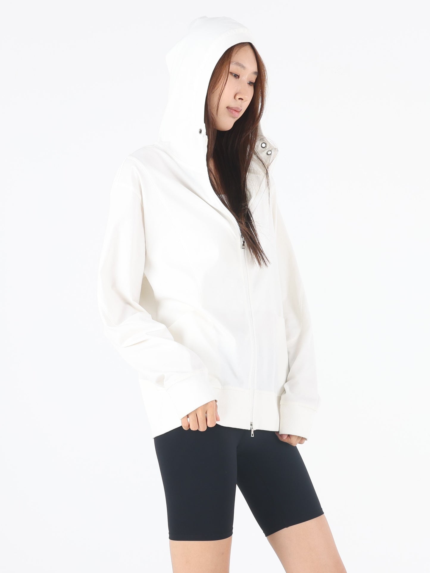 Unisex Oversized Zip-Up Hoodie