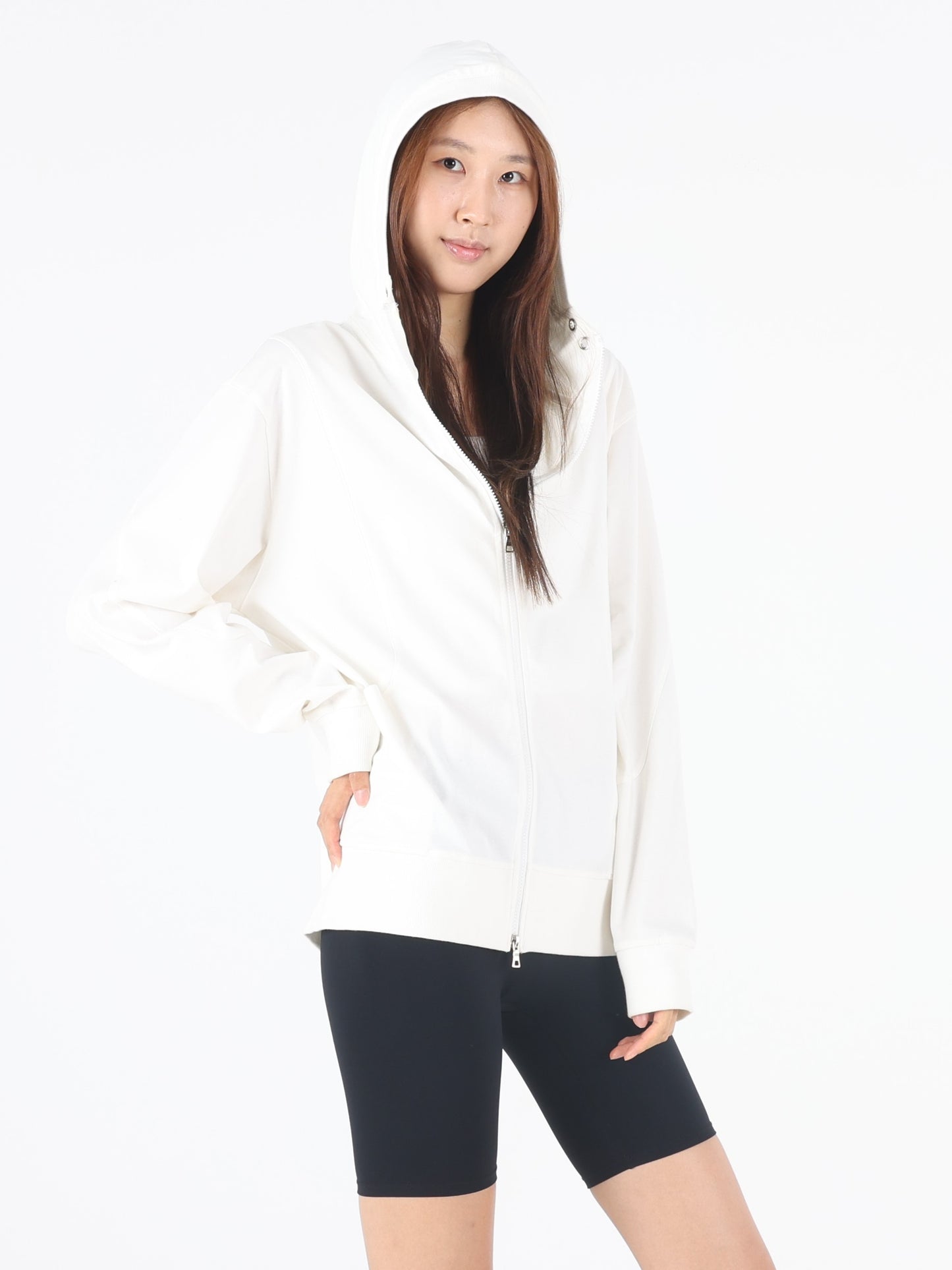 Unisex Oversized Zip-Up Hoodie