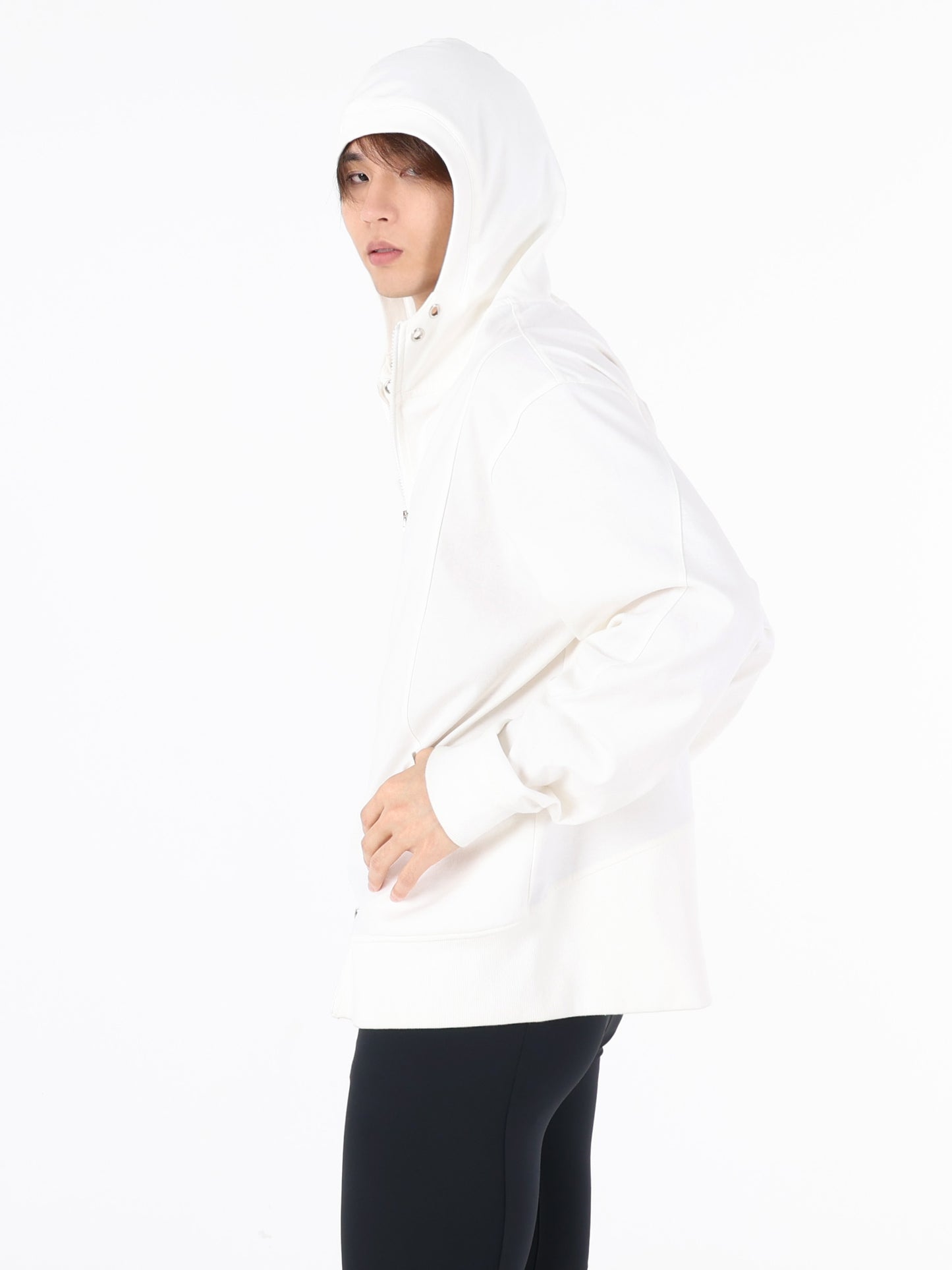 Unisex Oversized Zip-Up Hoodie