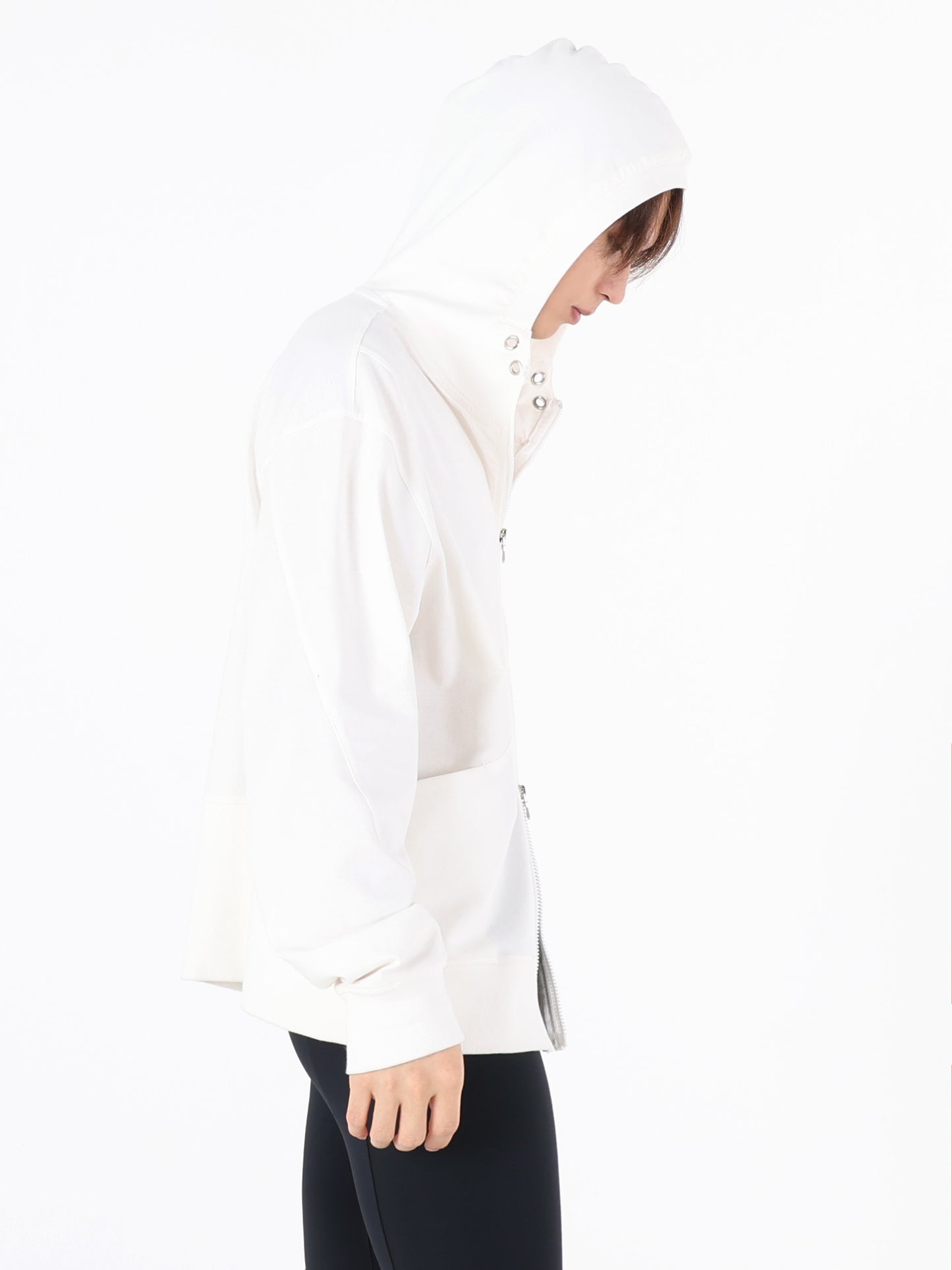 Unisex Oversized Zip-Up Hoodie