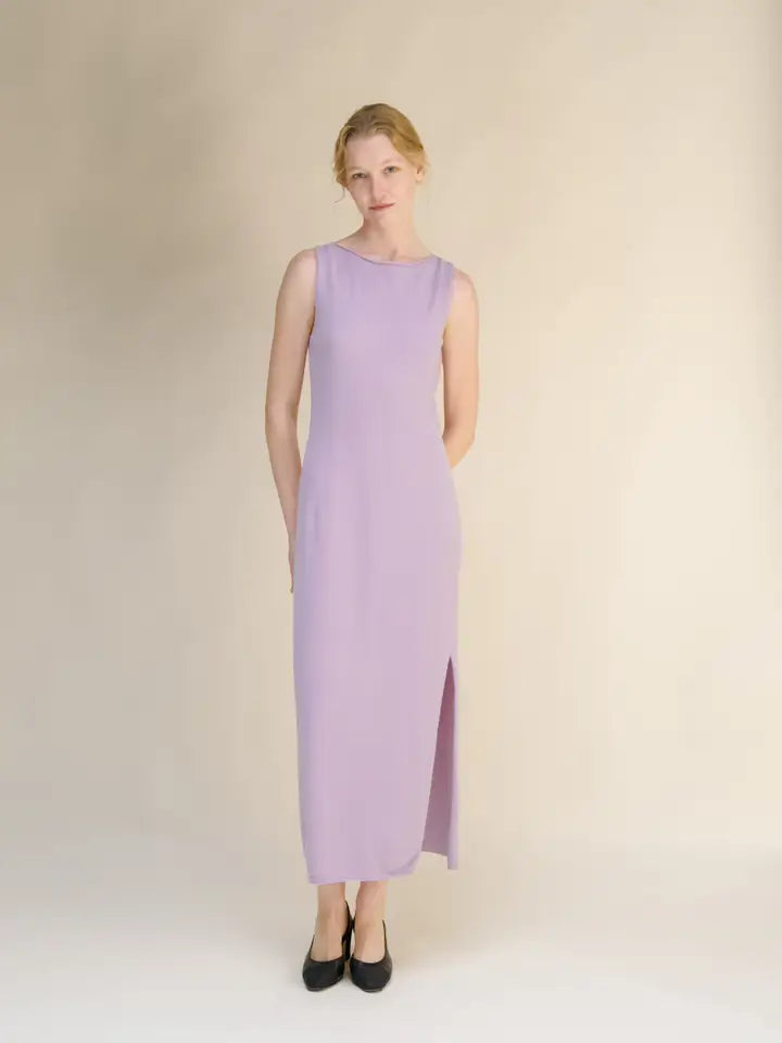 Refined Boat Neck Knit Dress