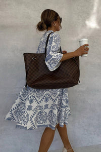 Bohemian Tunic Shirt Dress