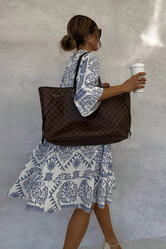 Bohemian Tunic Shirt Dress