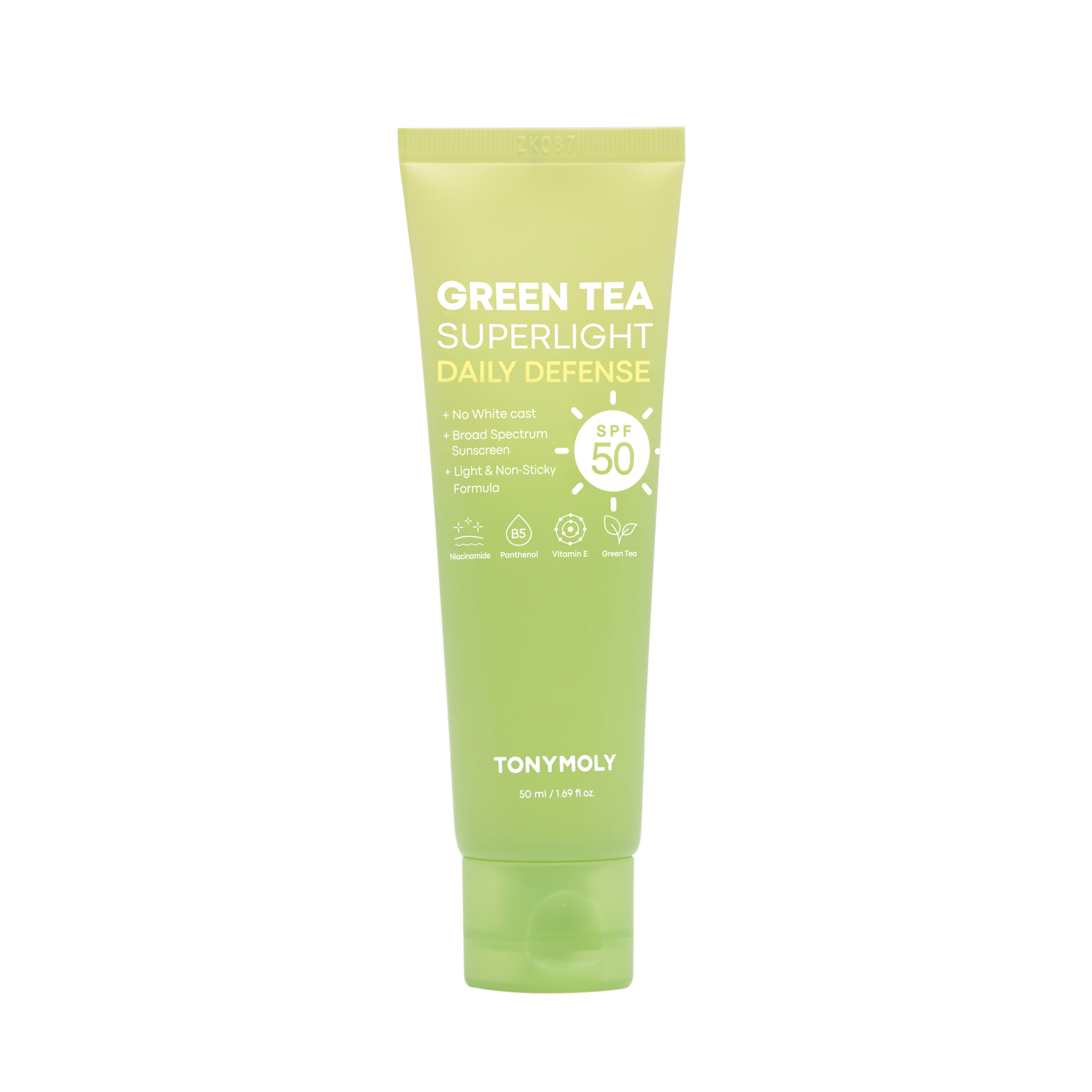Green Tea Superlight Daily Defense SPF 50 – Lightweight Broad-Spectrum Sunscreen & Primer