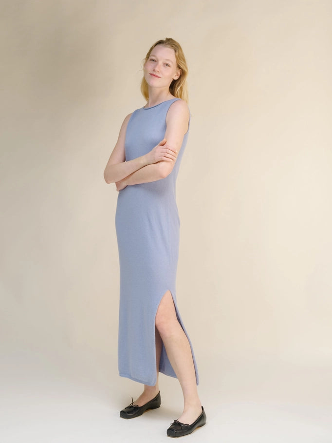 Refined Boat Neck Knit Dress