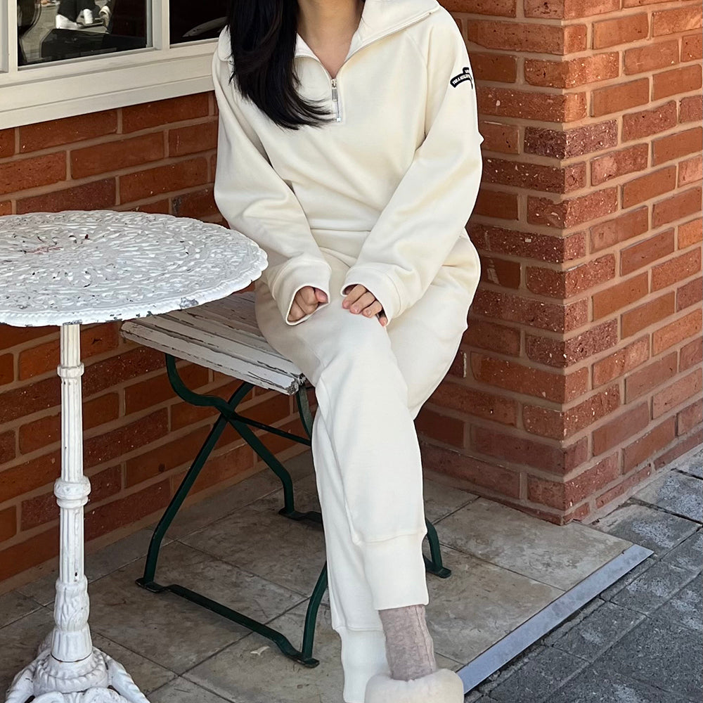 Cozy Fleece Half-Zip Set