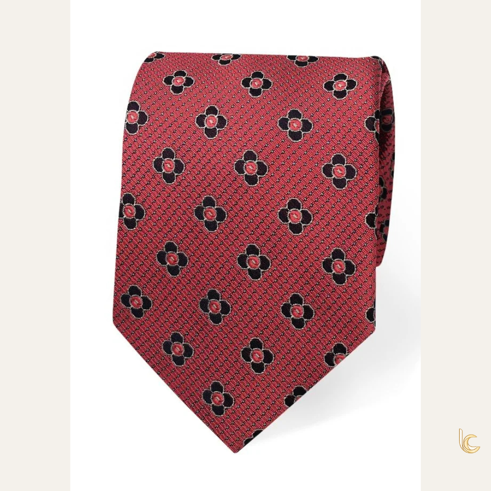 Floral Silk Tie — Classic Motif Edition