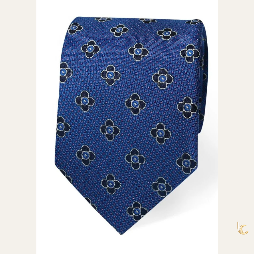 Floral Silk Tie — Classic Motif Edition