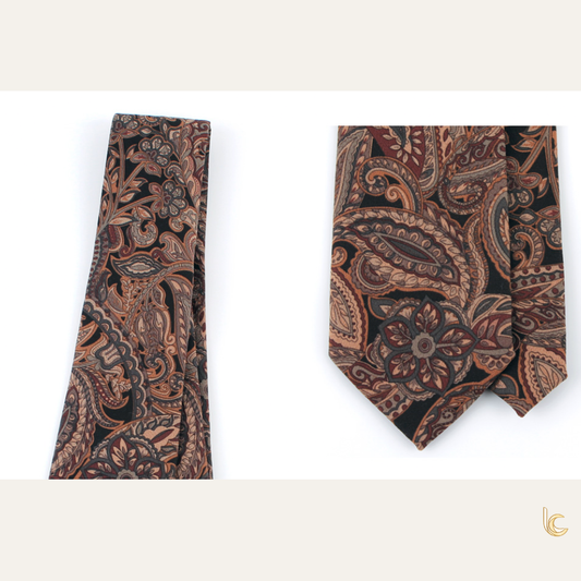 La Contento Vintage Paisley Tie
