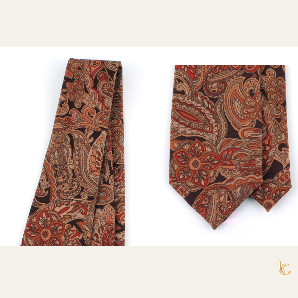 La Contento Vintage Paisley Tie