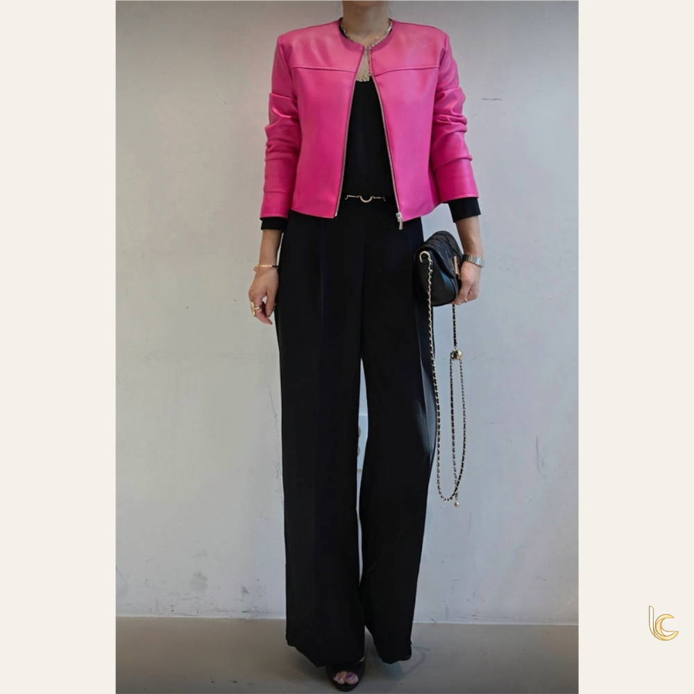 High Waist Wide Leg Pants – Stretch Office Slacks