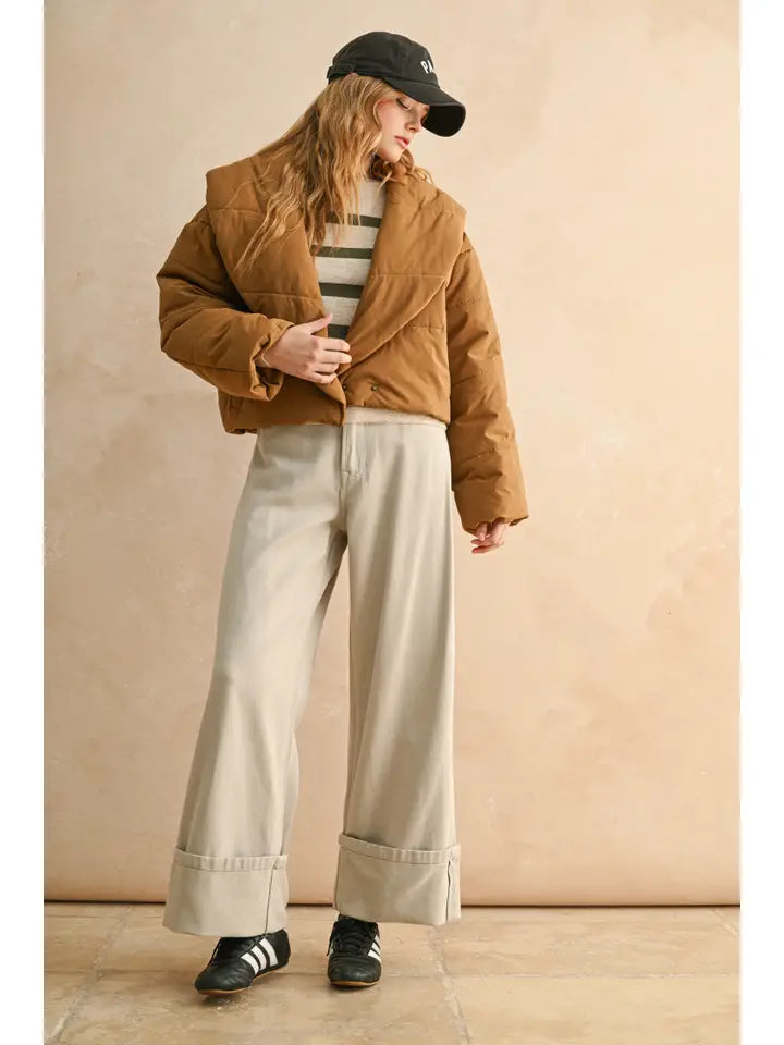 Big Collared Puffer Jacket