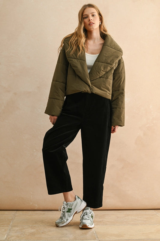 Big Collared Puffer Jacket