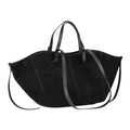 European Sculpted Leather Tote Bag – Made in Italy Structured Everyday Shoulder Bag