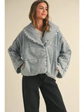 Quilted Denim Jacket